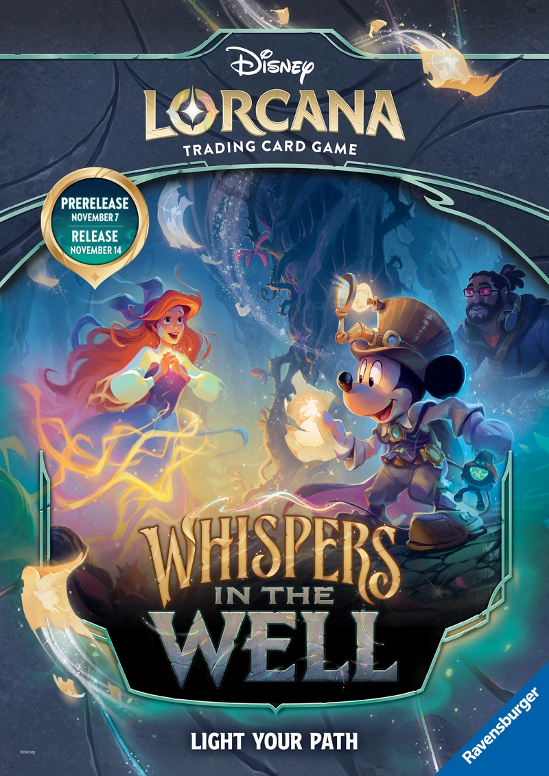 Disney Lorcana | Geflüster aus der Tiefe Set 10 Sealed Deck Liga Event | Prerelease 1